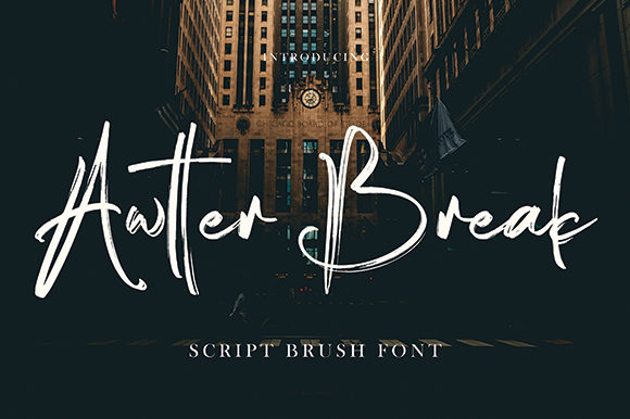 Awtter Break: The Handwritten Font That Refreshes Your Brand