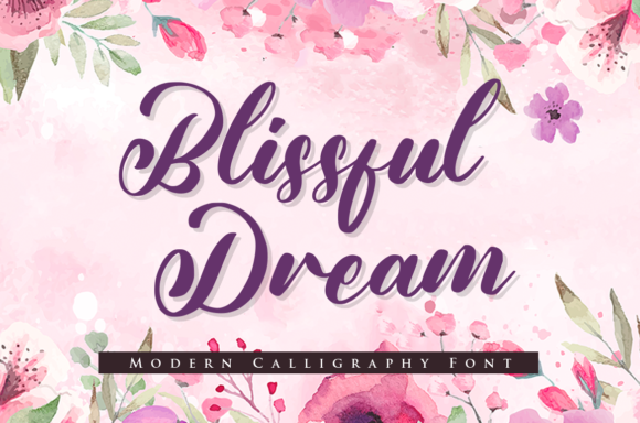 Blissful Dream Font for Web Design