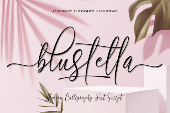 Blustella: A Romantic Script for Creative Brands