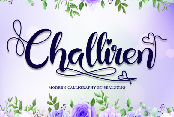 Challiren: A Script Font for Elegant Design