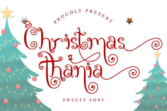 Christmas Thania Font for Elegant Design