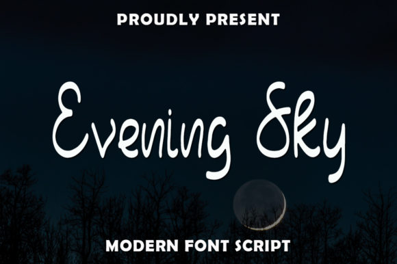 Evening Sky Font Review