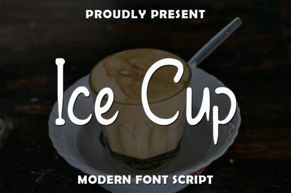 Ice Cup: A Sweet Handwritten Font