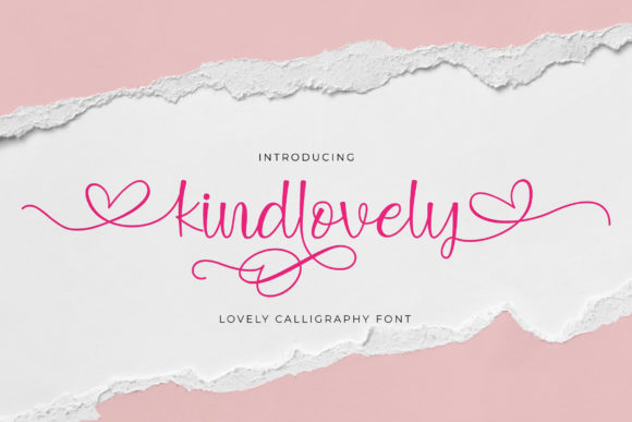 Kindlovely Font: Elegant Handwritten Style