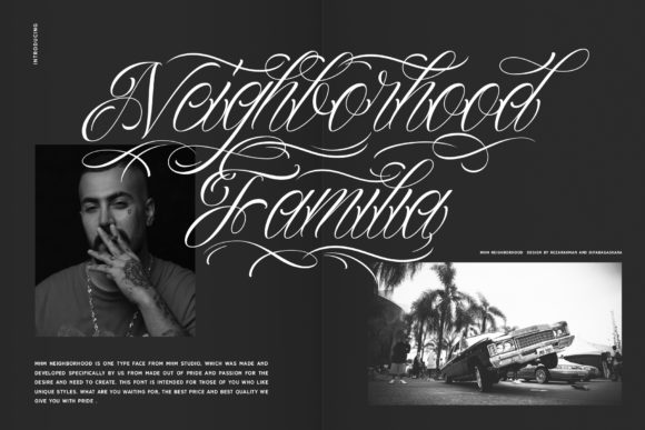 Neighborhood Font for Business