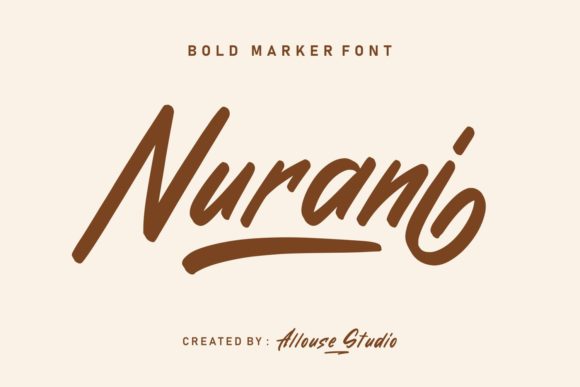 Nurani: A Handwritten Font for Creative Expression
