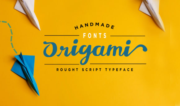 Origami: A Modern Handwritten Font