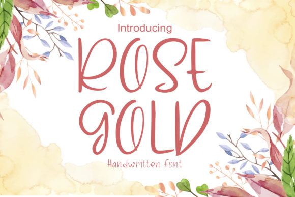 Rose Gold Font Review