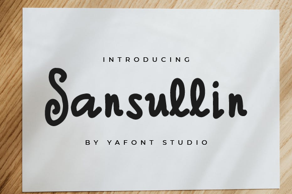 Sansullin: A Font for Clear, Creative Campaigns