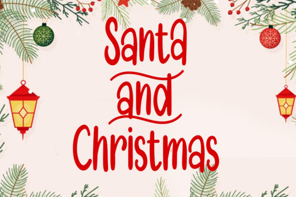 Santa and Christmas Font Review