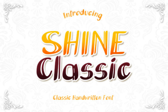 Shine Classic Font for Creative Marketing