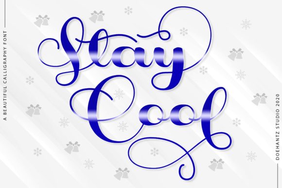 Stay Cool Font: Elegant Script for Editorial Design