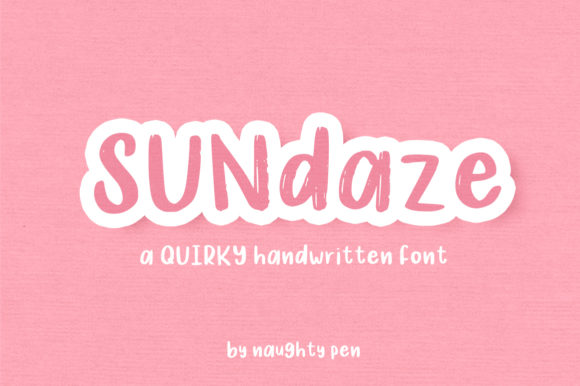 Sundaze: A Fun Handwritten Font for Web Design