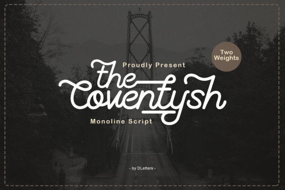The Coventysh: A Vintage Handwritten Font