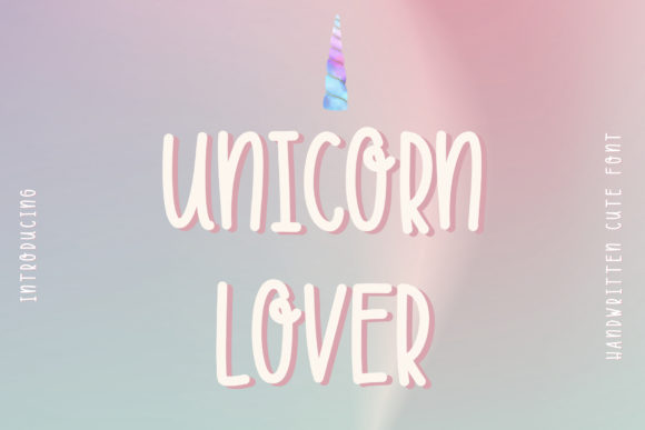 Unicorn Lover: A Dreamy Handwritten Font for Makers and Sellers