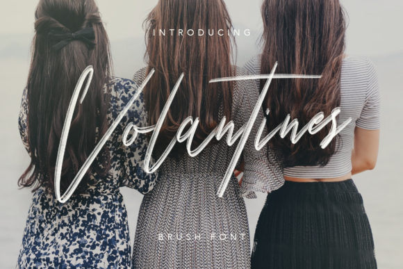 Volantines: A Beautiful Handwritten Font